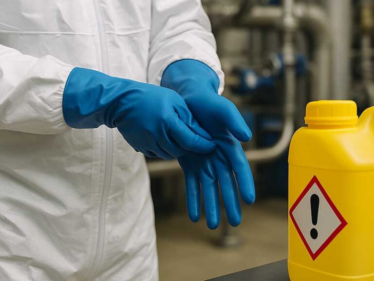 Luvas de Proteção: por que elas são decisivas para a segurança química no ambiente industrial? 2 Luvas de Proteção